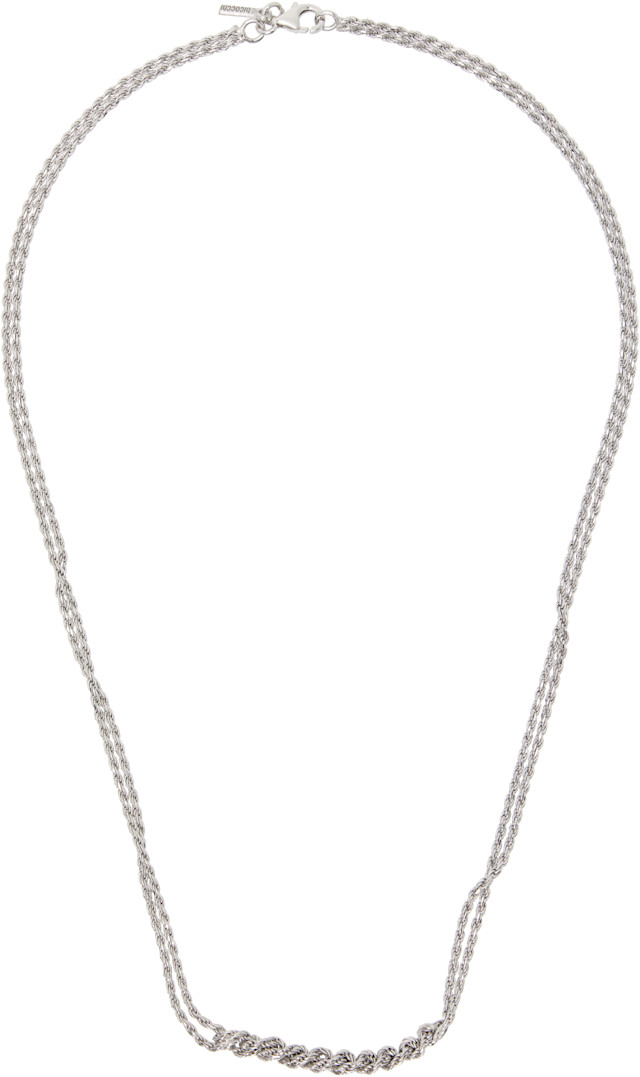 emanuele bicocchi Crochet ゴールドネックレス 極美品 Emanuele Bicocchi: Crochet Necklace | SSENSE