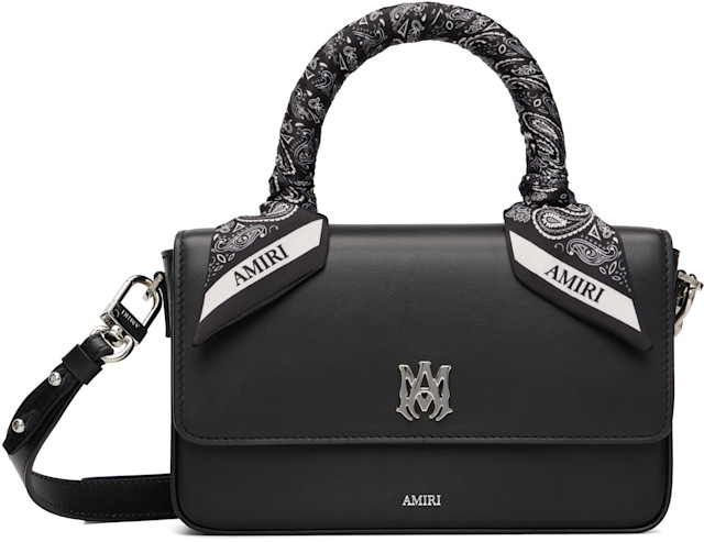 AMIRI: Black Micro Long MA Bag | SSENSE