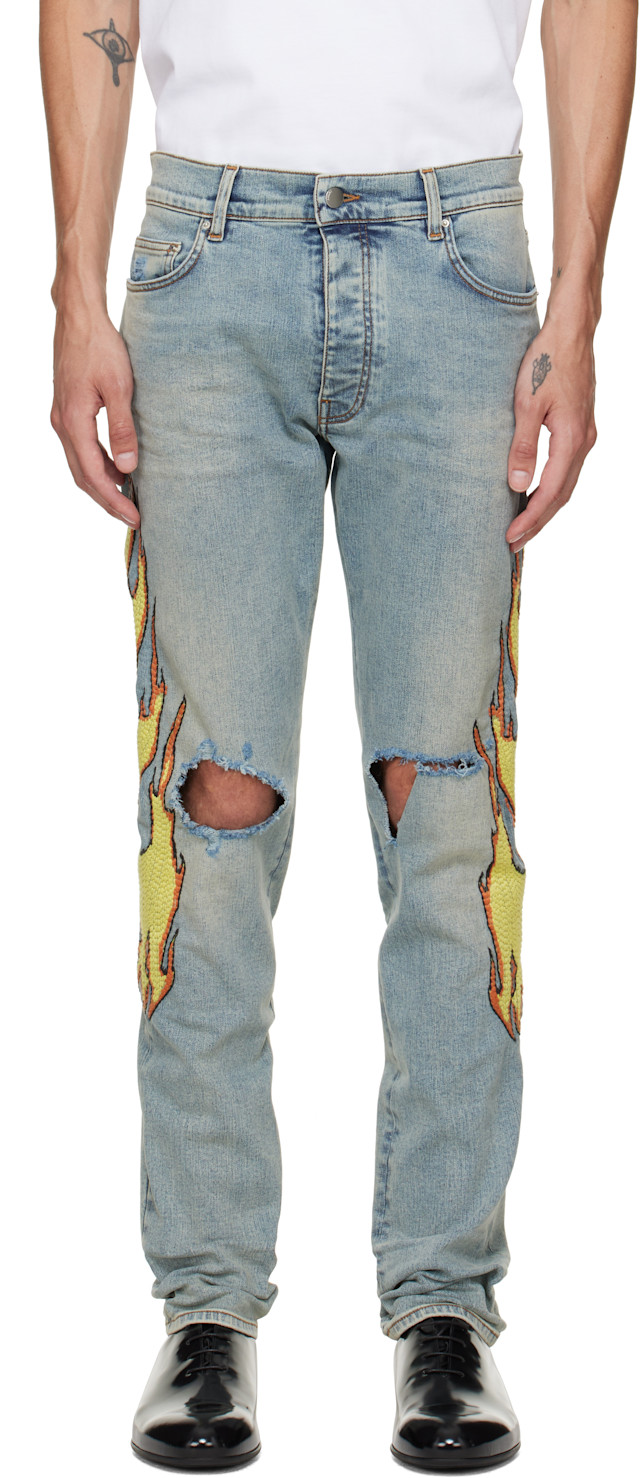 amiri-blue-flames-emb-skinny-