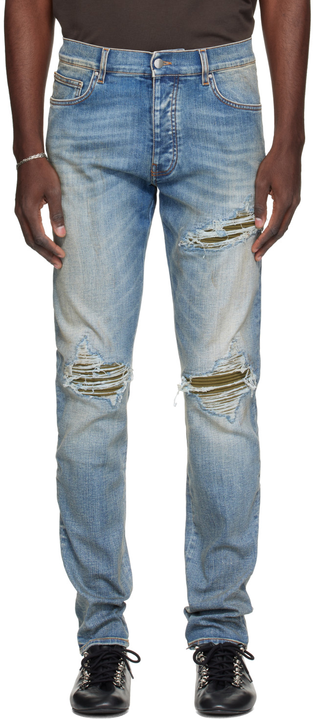 AMIRI: Blue MX1 Jeans | SSENSE