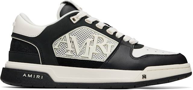 AMIRI: ブラック＆ホワイト MA Quad Debossed Classic Low スニーカー