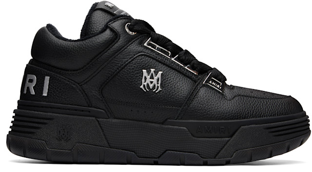 AMIRI: Black Metallic MA-1 Sneakers | SSENSE