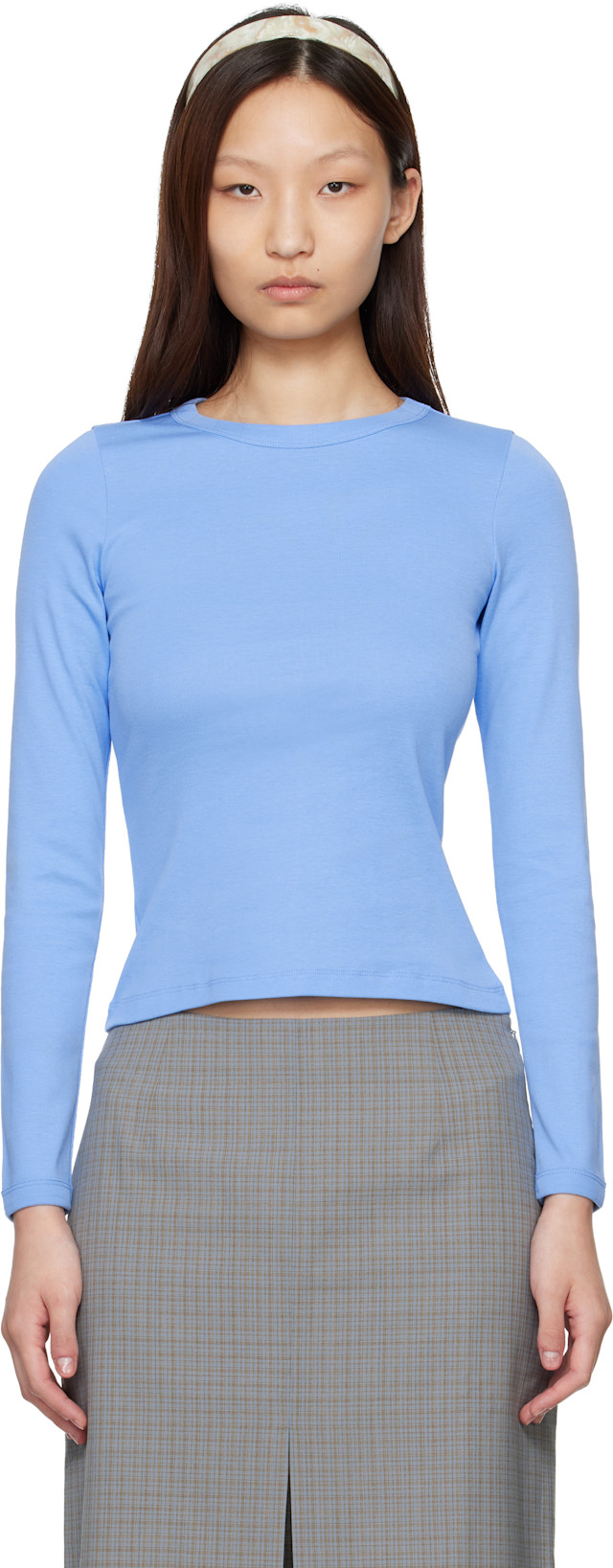 FLORE FLORE: Blue Max T-shirt | SSENSE