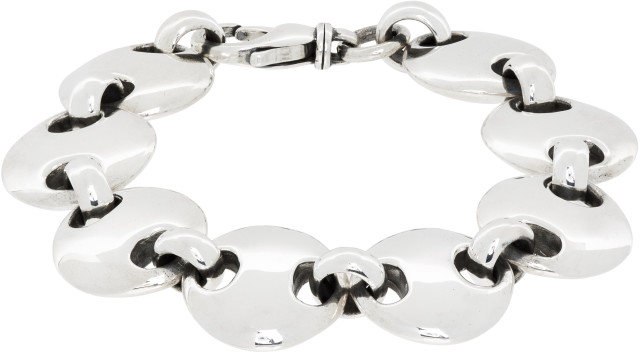 Sophie Buhai: Large Circle Link Bracelet | SSENSE
