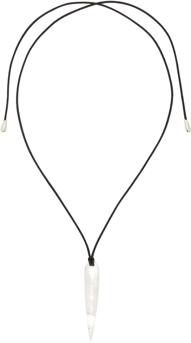 Sophie Buhai: Large Spear Pendant Necklace | SSENSE