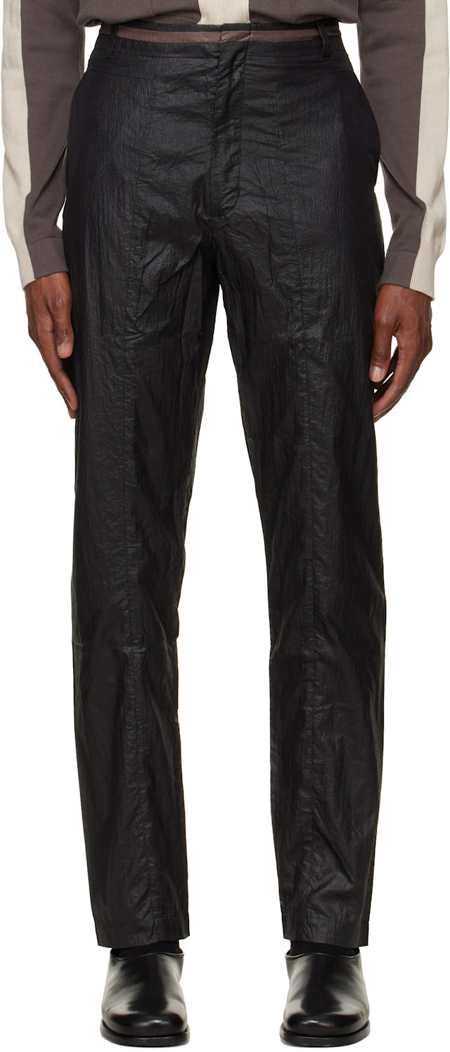 Kiko Kostadinov: Gray Hertel Slim Trousers | SSENSE