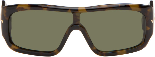 Fendi: Brown Screen Sunglasses | SSENSE