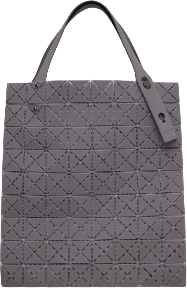 BAO BAO ISSEY MIYAKE: Gray Prism Plus Tote | SSENSE