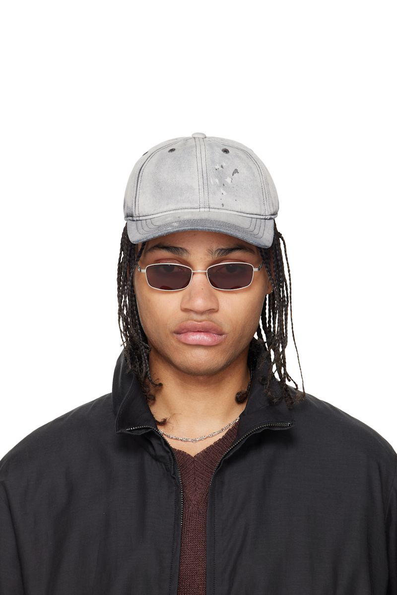 Our Legacy ベレー帽 OUR LEGACY: Gray Faded Ball Cap | SSENSE